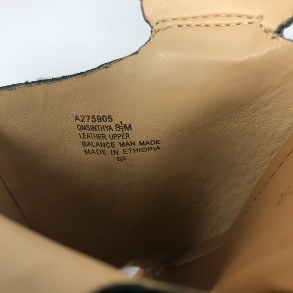 Marc Fisher Sinthya Leather Wedge Sandals Sz 8.5 - Picture 7 of 8